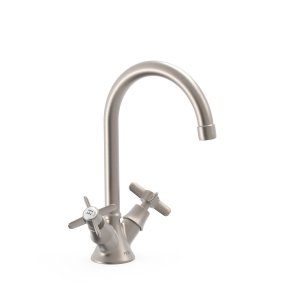 TRES CLASIC Bateria dwuuchwytowa umywalkowa- stal 24210901AC