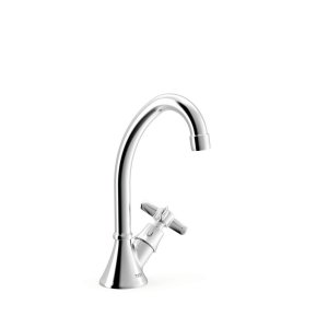 TRES CLASIC Bateria 1-drożna umywalkowa z pokrętłem bocznym chrom -24230601