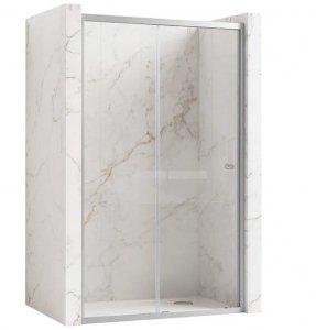 REA - Drzwi prysznicowe PRIMO Slide 130 Chrom