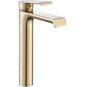 REA - Bateria umywalkowa HASS Gold/Złota Wysoka