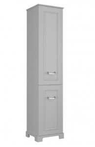 KROFAM - Szafka wysoka OXFORD 40 cm (słupek), ciemno szary  OX 4020-54Z-S P/L