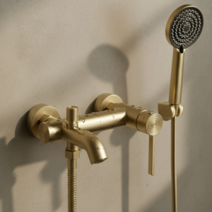 REA Bateria wannowa Rea Foster Złoty Szczotkowany