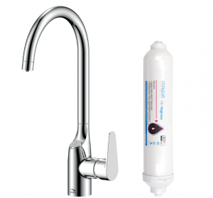 LAVEO Claro - bateria zlewozmywakowa z systemem filtrującym Amii BAKB098D