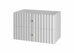 MEGSTYL AQUA-01 Szafka pod umywalkę 80cm biały mat AQUA-0000-0005883