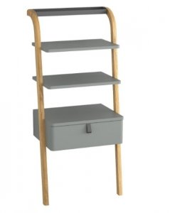KROFAM - Regał MOSS 50 cm, szaro zielony  MO 5005-65Z-S