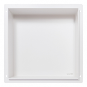 Balneo Półka wnękowa bez kołnierza Wall Box No rim 30 x 30 x 10 cm, biała