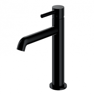 OMNIRES bateria umywalkowa, 23 cm (głowica 25 mm) czarny półmat Y1212CBL