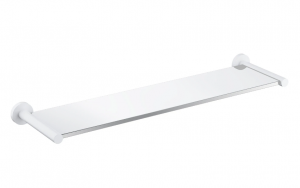OMNIRES Półka szklana biały mat MP60930WM