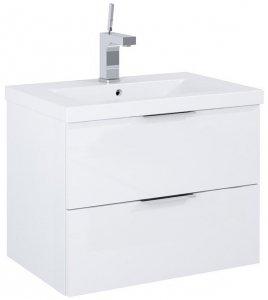 AQUAFORM - Set FRAME 70 2S zestaw szafka + umywalka WHITE/BIAŁY 167216S