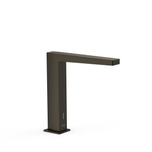 TRES SLIM Bateria elektroniczna umywalkowa z systemem mieszania wstępnego- czarny brąz 20261320KMB