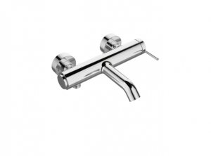 INVENA Bateria wannowa Kalitea chrom BW-72-001-V