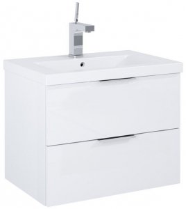 AQUAFORM - Set FRAME 60 2S zestaw szafka + umywalka WHITE/BIAŁY 167217S