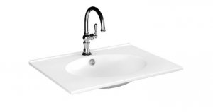 KROFAM - Umywalka ceramiczna OXFORD MEG 60 cm, biały  MEG 6046-0