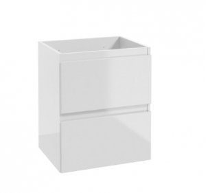 AQUAFORM - szafka podumywalkowa / podblatowa 2S 50 OTTIMA biały połysk AQ.401-1105011