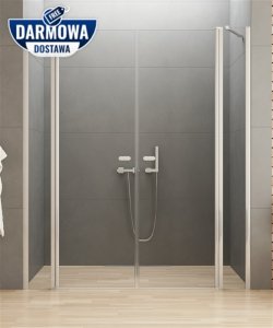 NEW TRENDY Drzwi wnękowe prysznicowe NEW SOLEO 160x195 CM D-0267A