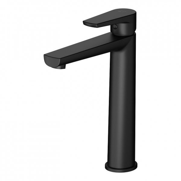 CERSANIT - Bateria umywalkowa sztorcowa Wysoka MODUO czarna  S951-585