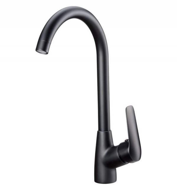 DEANTE - Bateria zlewozmywakowa BORO z wylewką U NERO  BMO_N62M