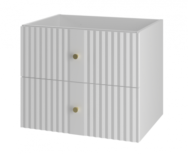MEGSTYL Szafka Pod Umywalkę 2S 60cm Biały Mat XILO-0000-0005829
