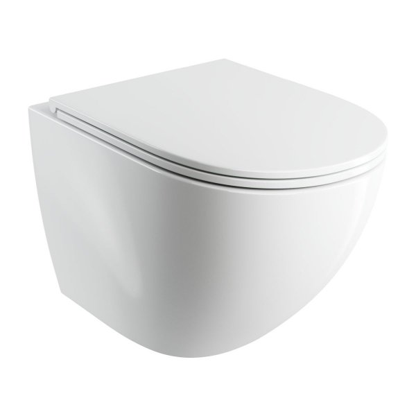 OMNIRES Komplet wanna 160cm z umywalką 55 x 36 cm kompozyt OVO M+ biały połysk (BP)+ misa WC OTTAWA COMFORT 