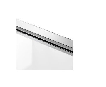 REA - Kabina Prysznicowa PRIMO SLIDE CHROM uchylne drzwi 100 + ścianka 80