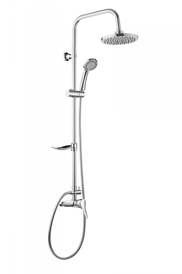 DEANTE Deszczownia z baterią zestaw prysznicowy Joko round NBJ_01RK