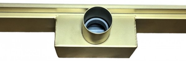 AQUALine - Odpływ liniowy posadzkowy złoty/gold 2w1 pod płytkę 60cm L04GL