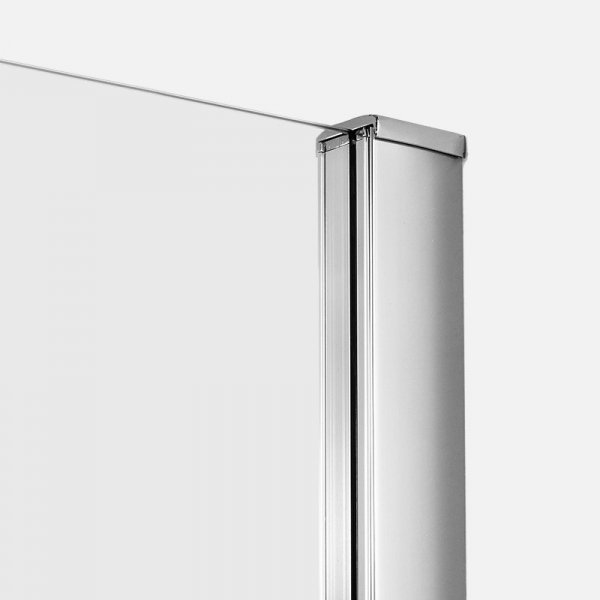 NEW TRENDY Drzwi prysznicowe przesuwne szkło 6mm PRIME 110x200