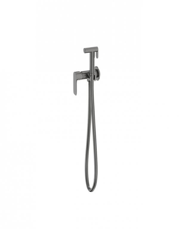 LAVITA Bateria bidetowa podtynkowa Spark Gunmetal