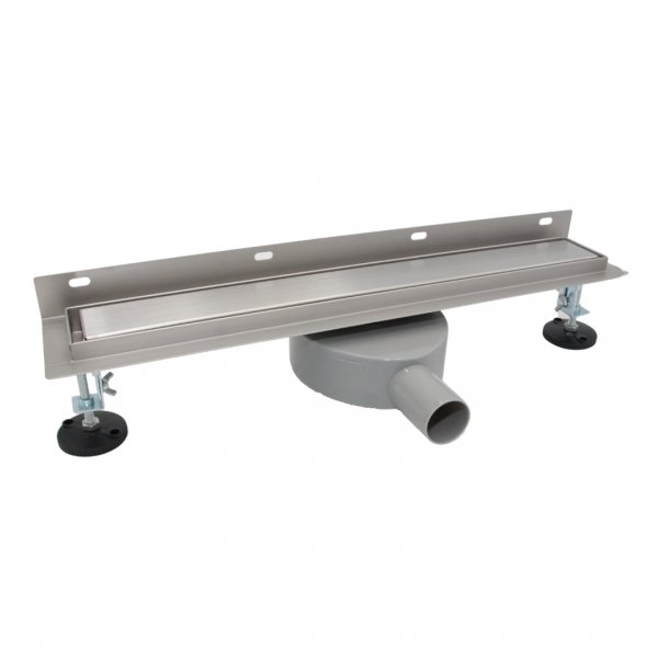 AQUALINE Odpływ przyścienny 2w1 z obrotowym syfonem 360° 90cm LSR04900