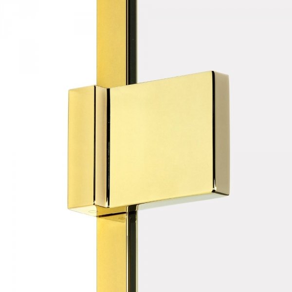 NEW TRENDY Kabina prysznicowa drzwi uchylne AVEXA GOLD SHINE Linia Platinium 90x110x200 EXK-1664/EXK-1665