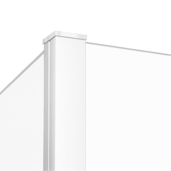 NEW TRENDY Ścianka walk-in NEW MODUS WHITE 120x200 ze ścianką boczną 30 cm EXK-2243/EXK-0246