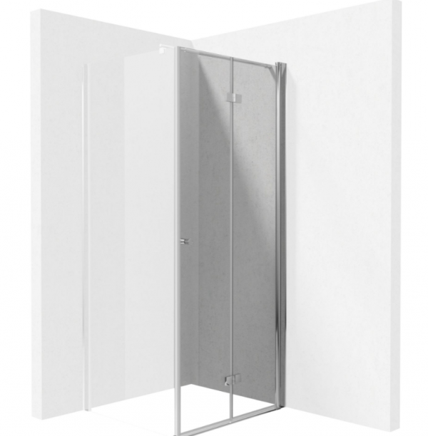 DEANTE Drzwi prysznicowe systemu Kerria Plus 90 cm - składane KTSX041P