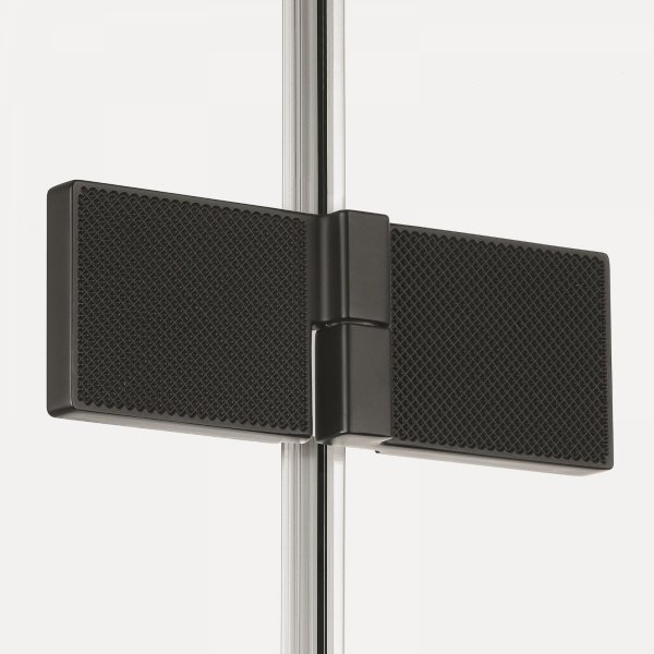 NEW TRENDY Kabina prysznicowa Avexa Black XR , podwójne drzwi 100x90x200 EXK-6920