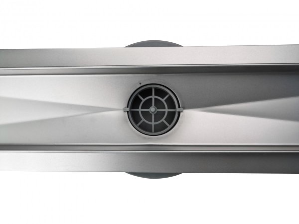 AQUALine - Odpływ liniowy 2w1 POSADZKOWY do wklejenia płytki lub gładka maskownica syfon OBROTOWY ROZMIAR 80cm!! R04800