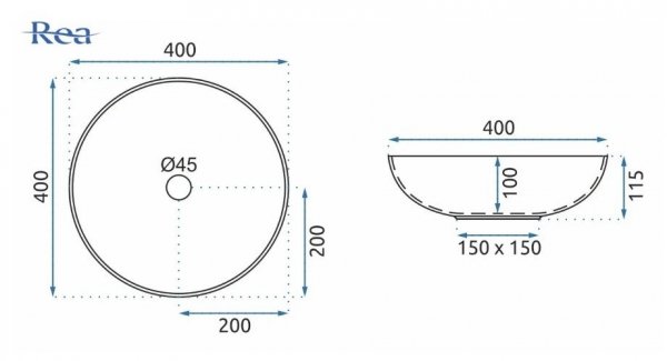 BESCO Wanna wolnostojąca Deeva Matt B&amp;W 180x80 + maskownica odpływu złota #WWA-180DMBG