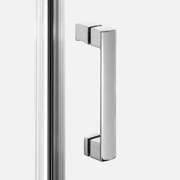 NEW TRENDY DRZWI WNĘKOWE NESTA CHROME, DRZWI POJEDYNCZE 120x200 1P D-0855A