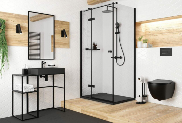 DEANTE MISKA WISZĄCA BEZKOŁNIERZOWA PEONIA ZERO NEW NERO CDE_NZPW