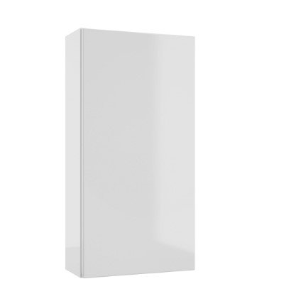 AQUAFORM - szafka łazienkowa wisząca 1D 2S OTTIMA 50 biały połysk 50x60x15  AQ.401-1405011