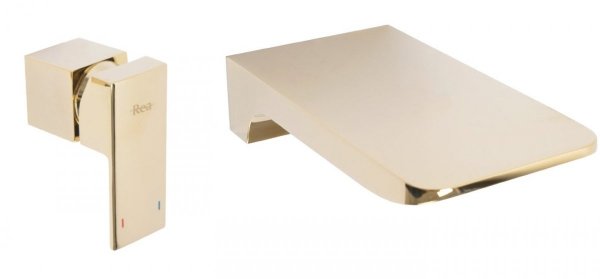 INVENA - Bateria wannowa GLAMOUR czarna  BW-02-004-V