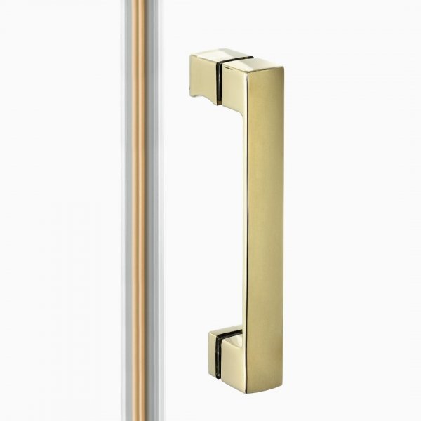 NEW TRENDY Drzwi wnękowe NESTA LIGHT GOLD 1D P 90x200 czyste 6mm Active Shield 2.0 D-0910A