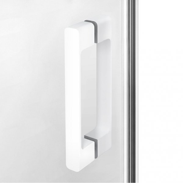 NEW TRENDY Kabina prysznicowa przesuwna PRIME WHITE 100x90x200 K-1358/K-1386