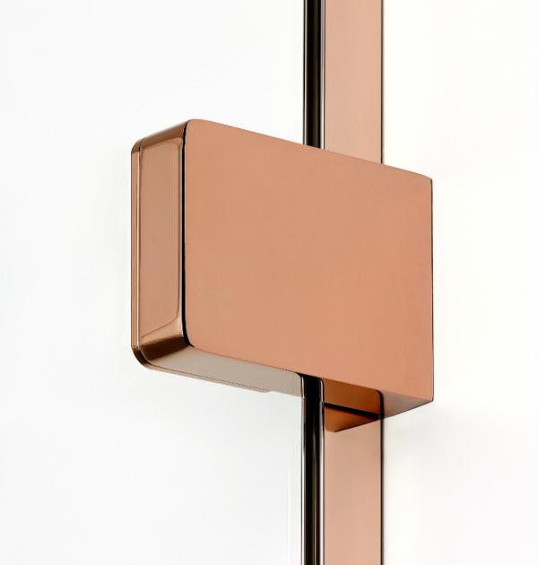 NEW TRENDY Parawan nawannowy Eventa Copper Shine, jednoelementowy, wspornik skośny 70x150 EXK-5695