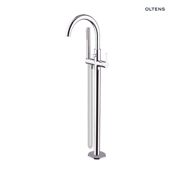 Oltens Rann bateria wannowo-prysznicowa wolnostojąca chrom 34304100
