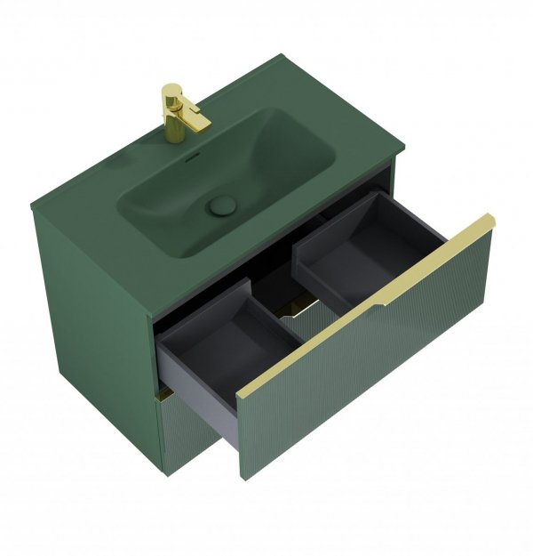 ELITA UMYWALKA SKAPPA 80, CERAMICZNA FOREST GREEN MATT (ciemnozielony) 146063/RE040803067010