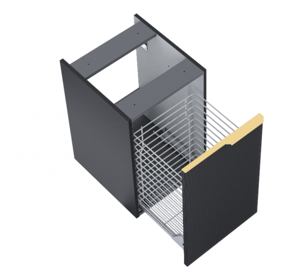 ELITA KOMODA SOHO 40 Z KOSZEM CARGO BLACK MATT PDW 169409/RE080402047160