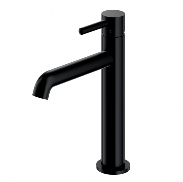OMNIRES bateria umywalkowa, 23 cm (głowica 25 mm) czarny półmat Y1212CBL