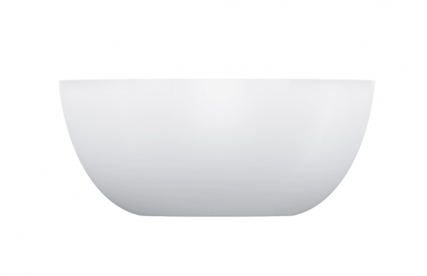 OMNIRES umywalka nablatowa, Ø35 cm SHELL M+ biały mat SHELL350UNBM
