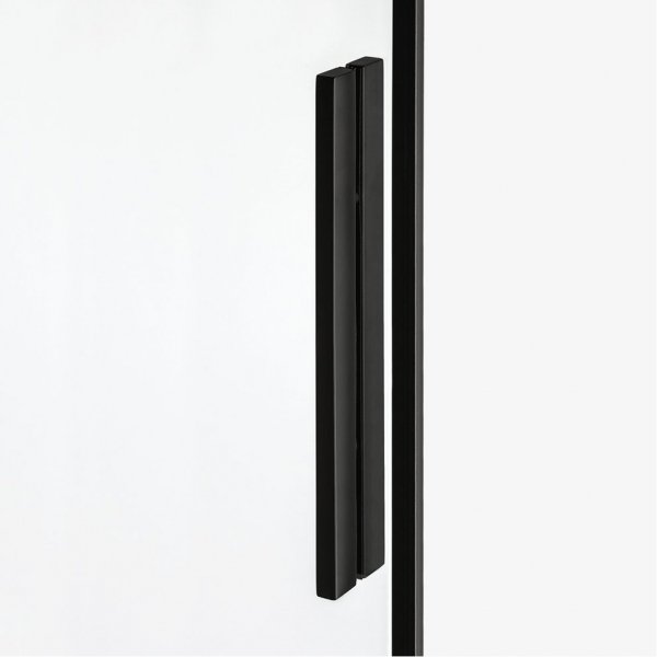 NEW TRENDY Drzwi prysznicowe przesuwne SMART BLACK 160x200 EXK-4115