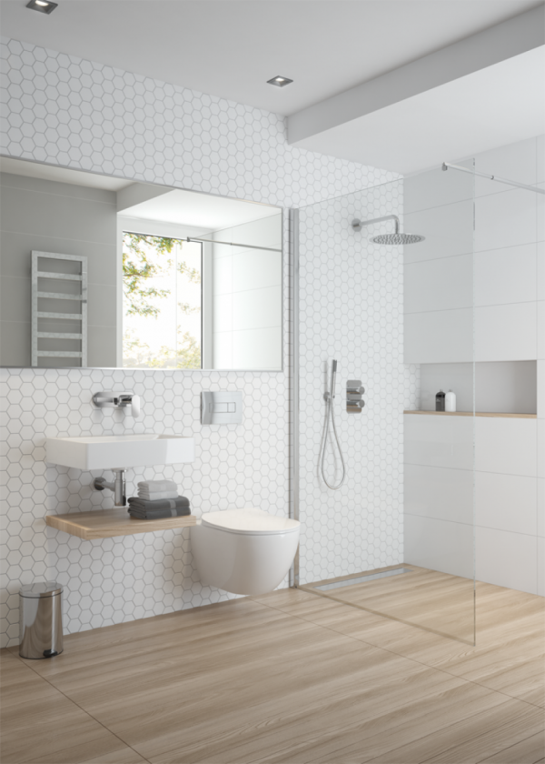 DEANTE - Bateria umywalkowa podtynkowa ALPINIA chrom  BGA 054L