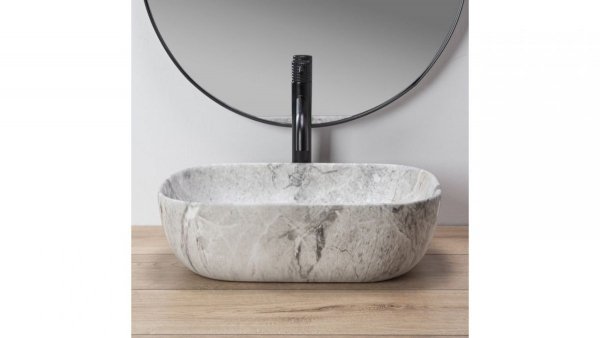 REA - Umywalka nablatowa LIVIA STONE 